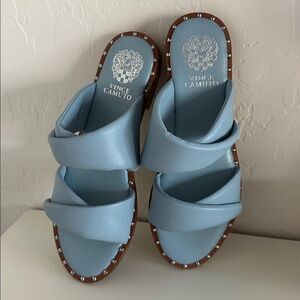 Vince Camuto Blue Women's Puffer Sandals